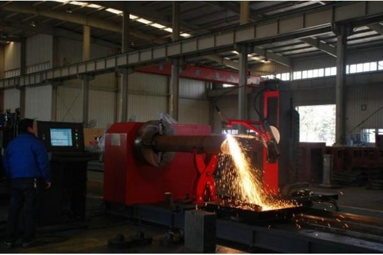 Польза машины кислородной резки 60-600mm CNC профиля трубы промышленная